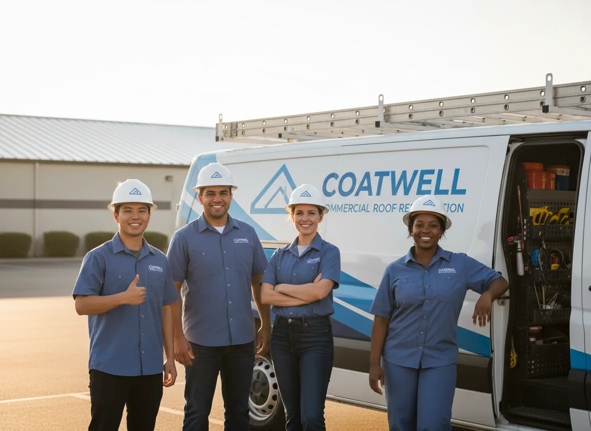 Commercial roof coating company in Hillsdale, IL